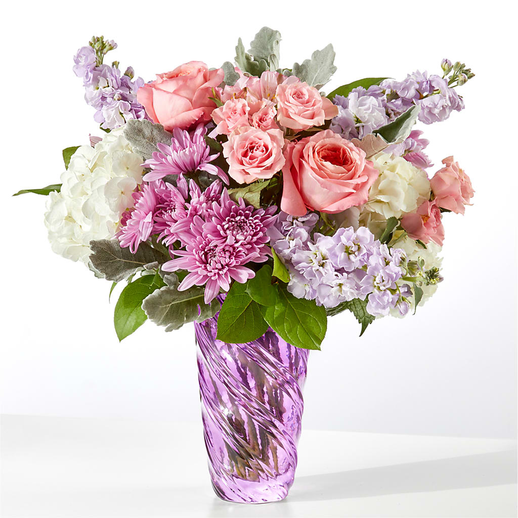 Silver Lining Bouquet – Still Blooming, Santa Fe TX