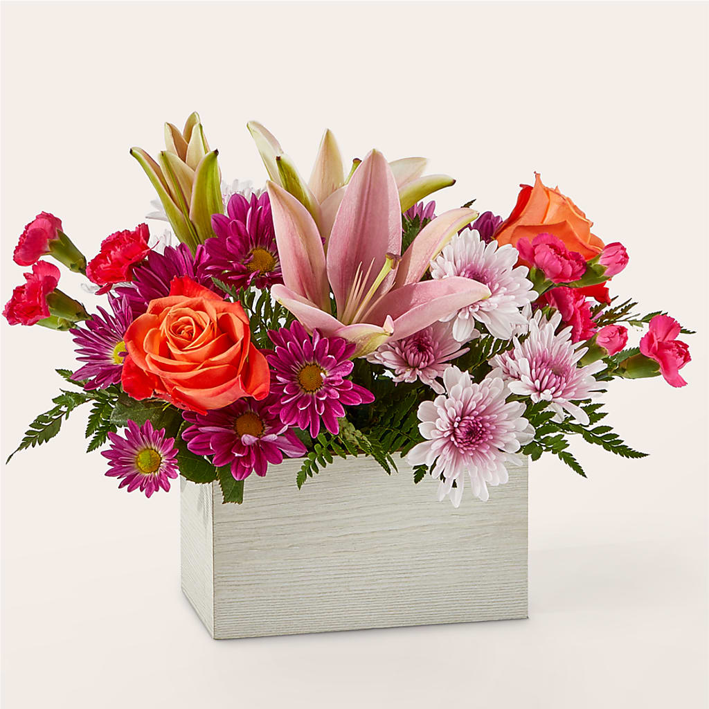 Light of My Life Box Bouquet – Still Blooming, Santa Fe TX