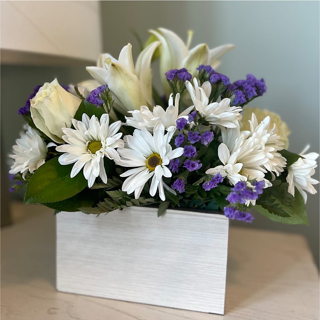 Beyond Blue Box Bouquet – Still Blooming, Santa Fe TX
