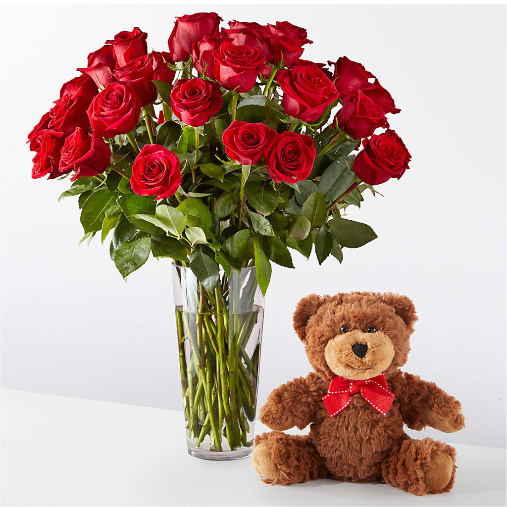 Romantic Long Stem Red Rose Bouquet Bundles – Still Blooming, Santa Fe TX