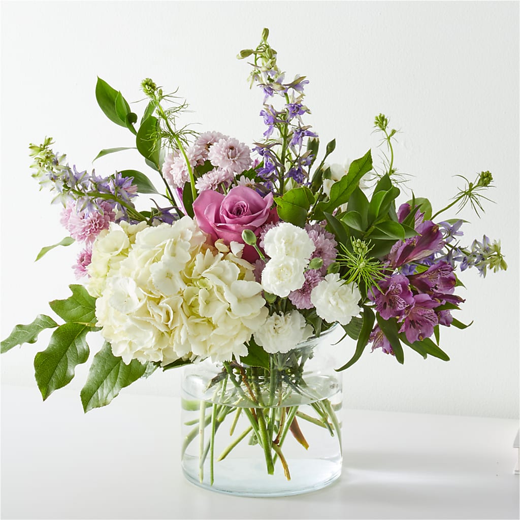 Violet Caress Bouquet – Still Blooming, Santa Fe TX