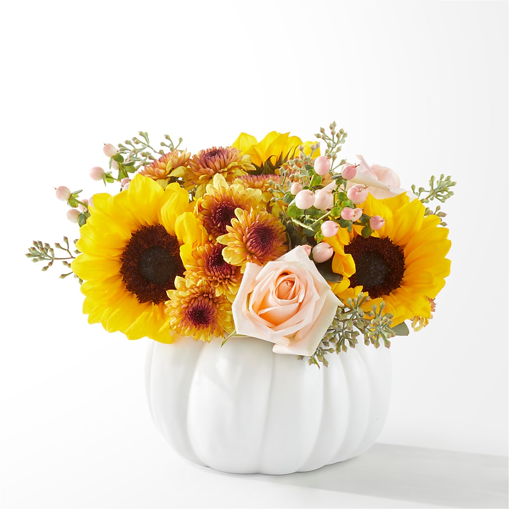 Pumpkin to Talk About Bouquet – Still Blooming, Santa Fe TX