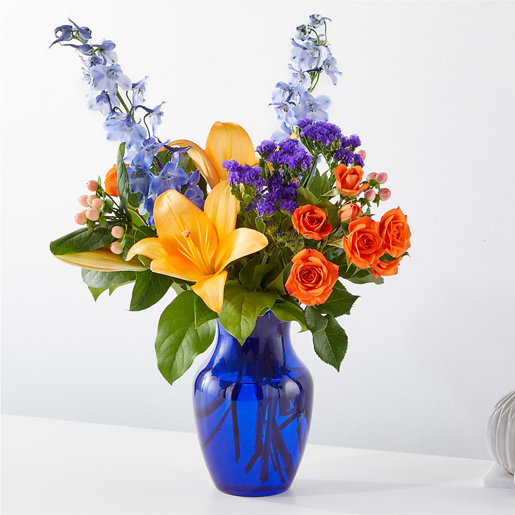 Radiant Citrus Bouquet – Still Blooming, Santa Fe TX