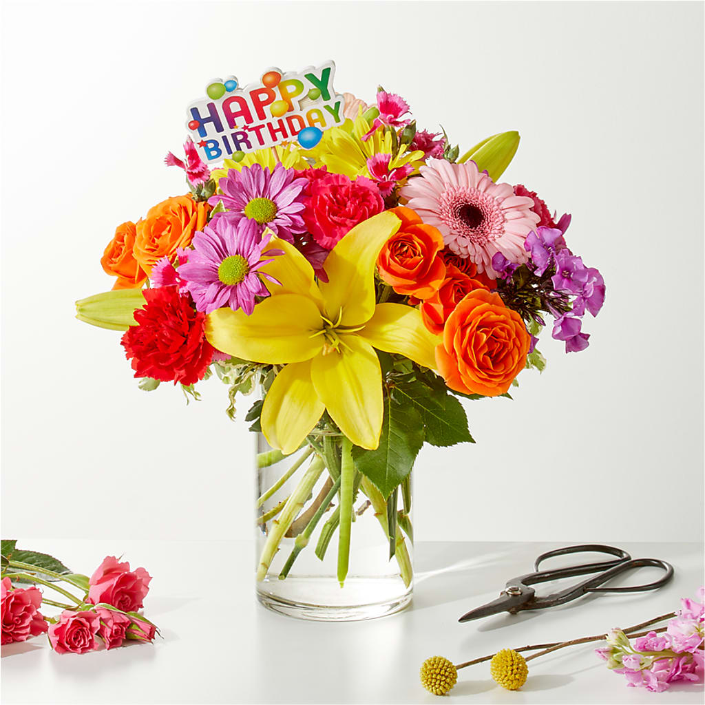 Cue the Confetti - A Florist Original – Still Blooming, Santa Fe TX