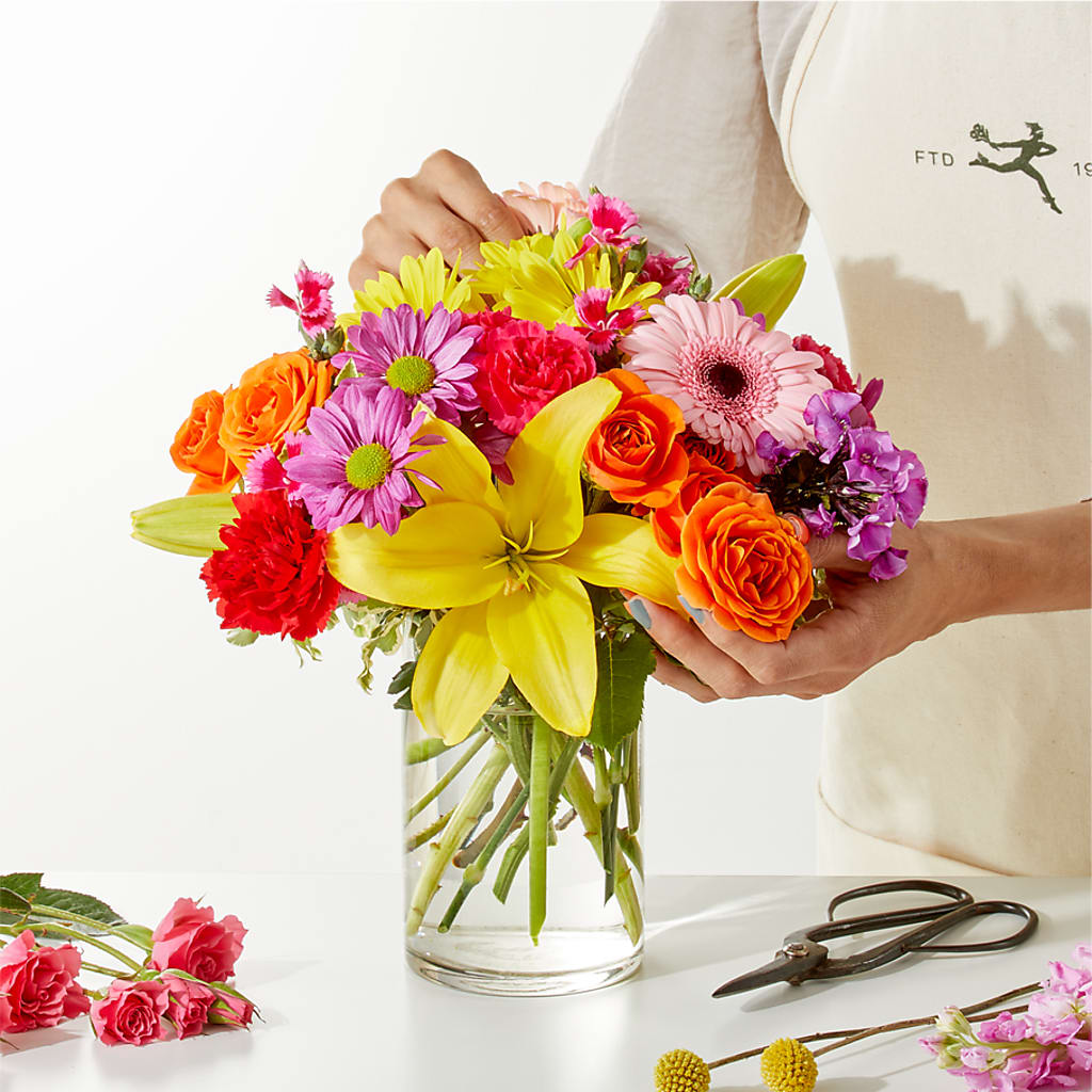 Cue the Confetti - A Florist Original – Still Blooming, Santa Fe TX