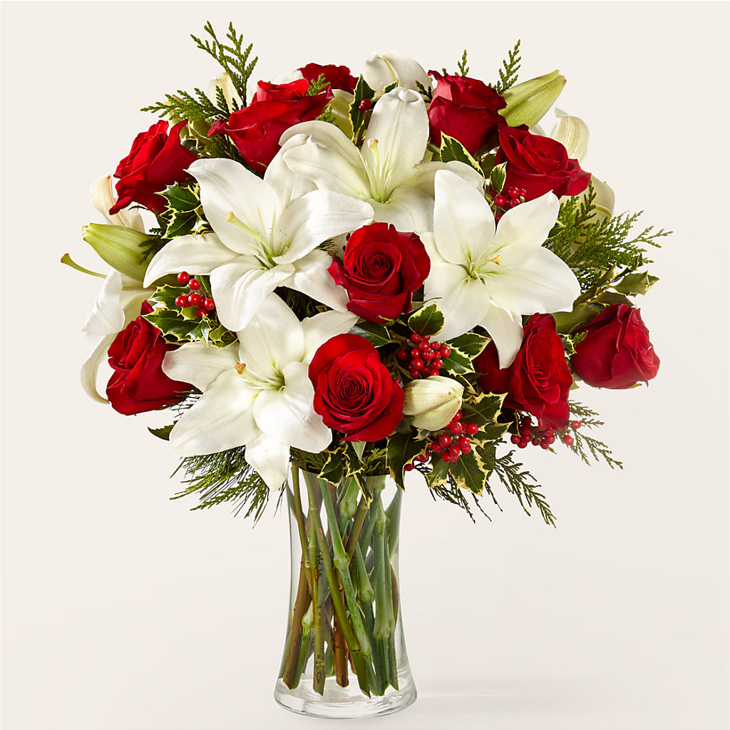 Sparkling Snowflakes Bouquet – Still Blooming, Santa Fe TX