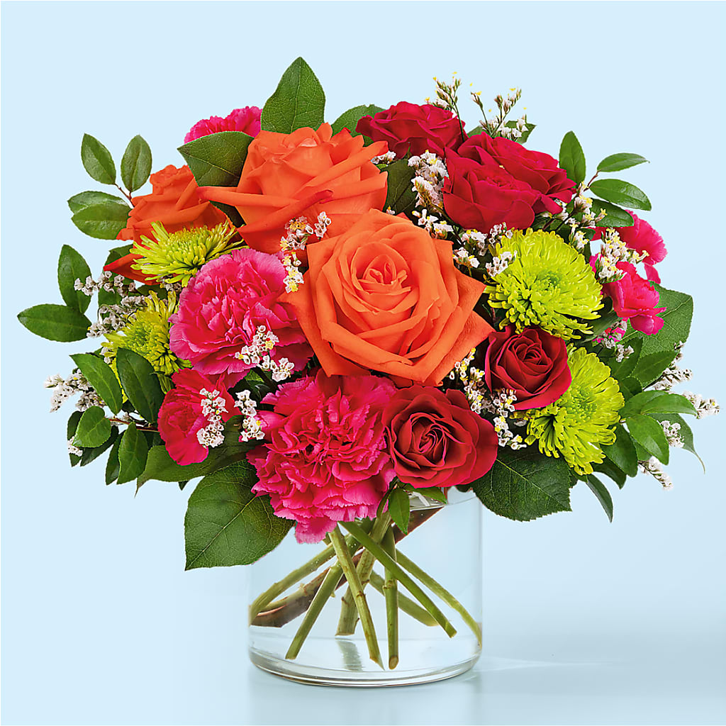 Colorful Carnival Bouquet – Still Blooming, Santa Fe TX
