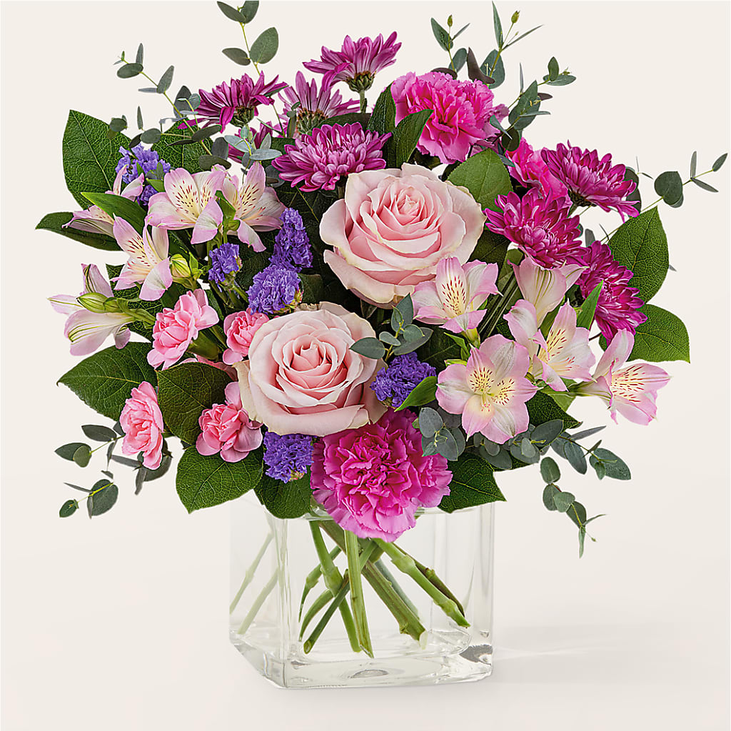Rosy Radiance Bouquet – Still Blooming, Santa Fe TX