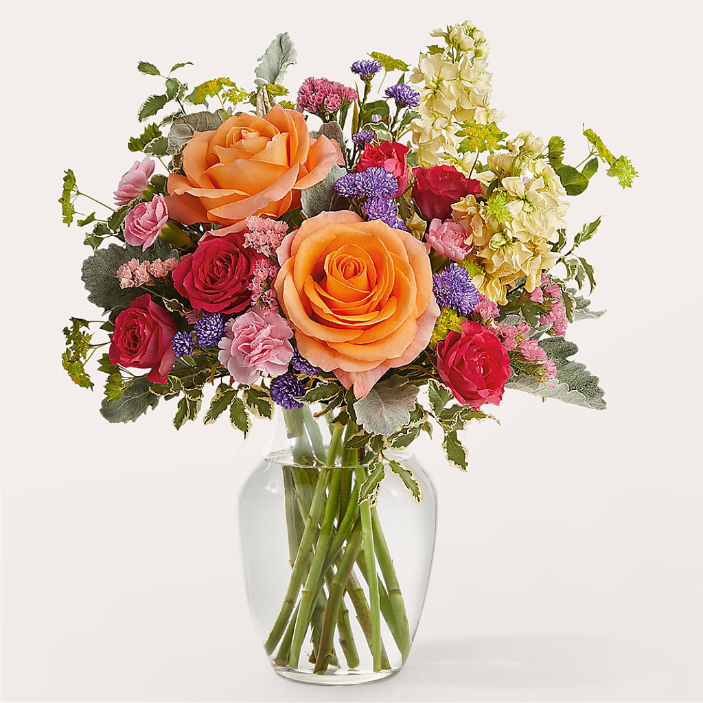 Tangerine Tango Bouquet – Still Blooming, Santa Fe TX