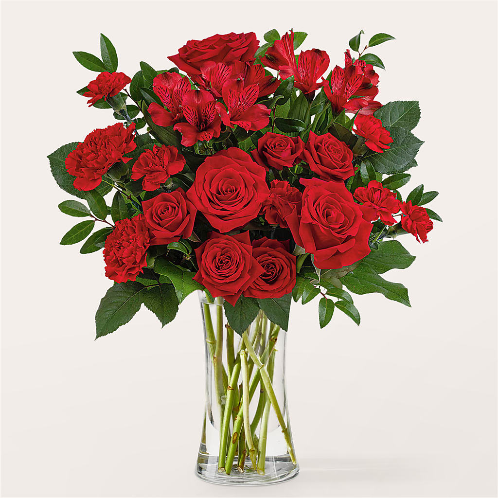Brilliant Ruby Bouquet – Still Blooming, Santa Fe TX
