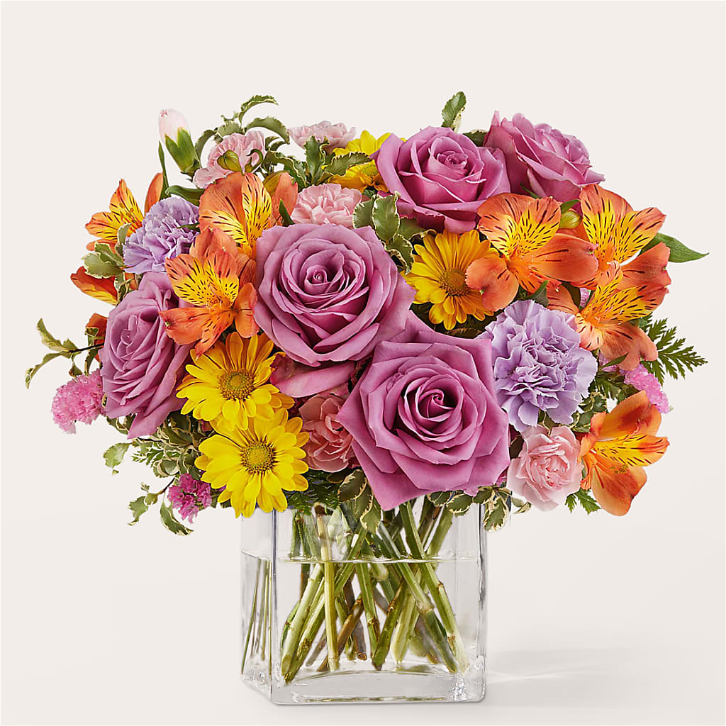 Shades of Happiness Bouquet – Still Blooming, Santa Fe TX