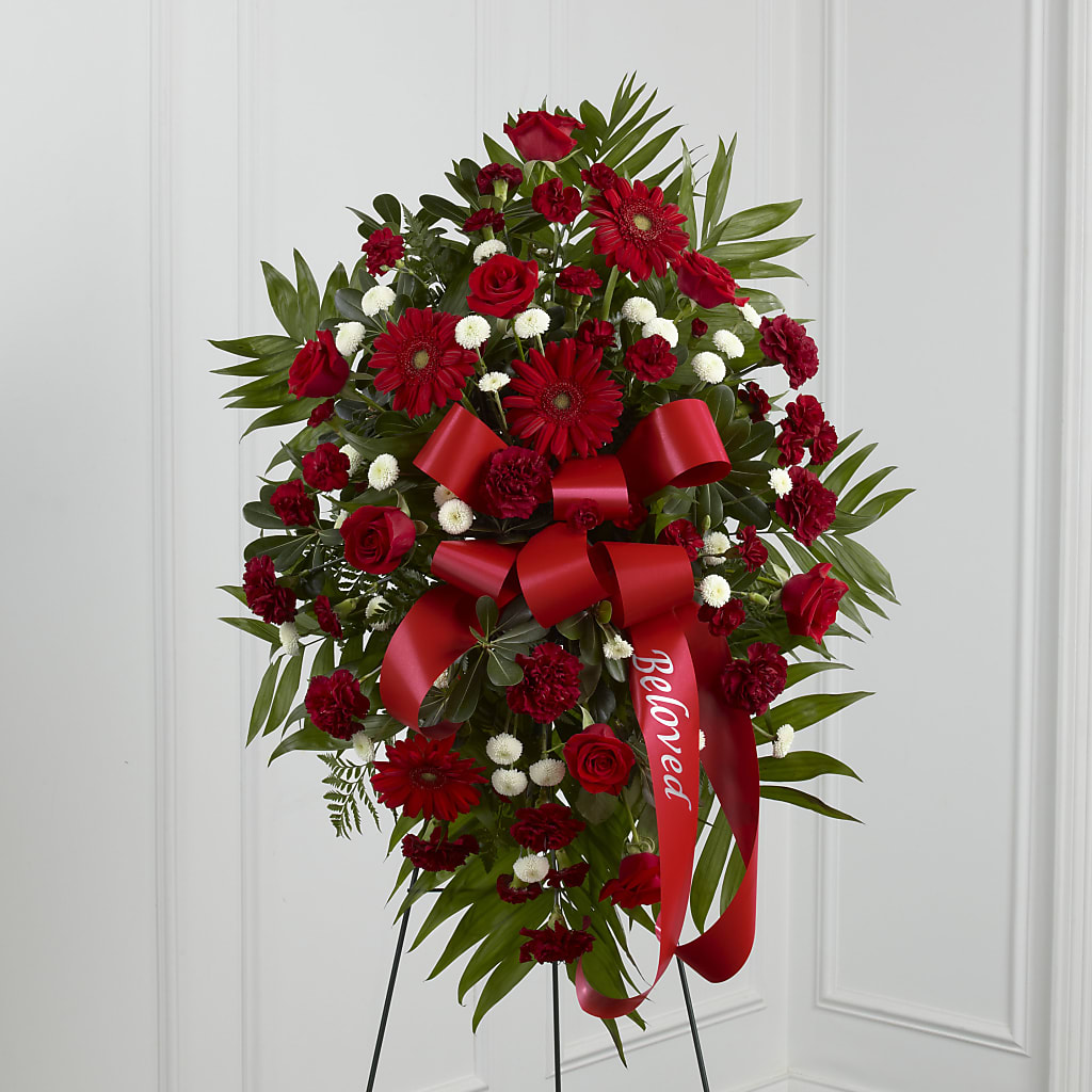 Treasured Memories Standing Spray – Still Blooming, Santa Fe TX