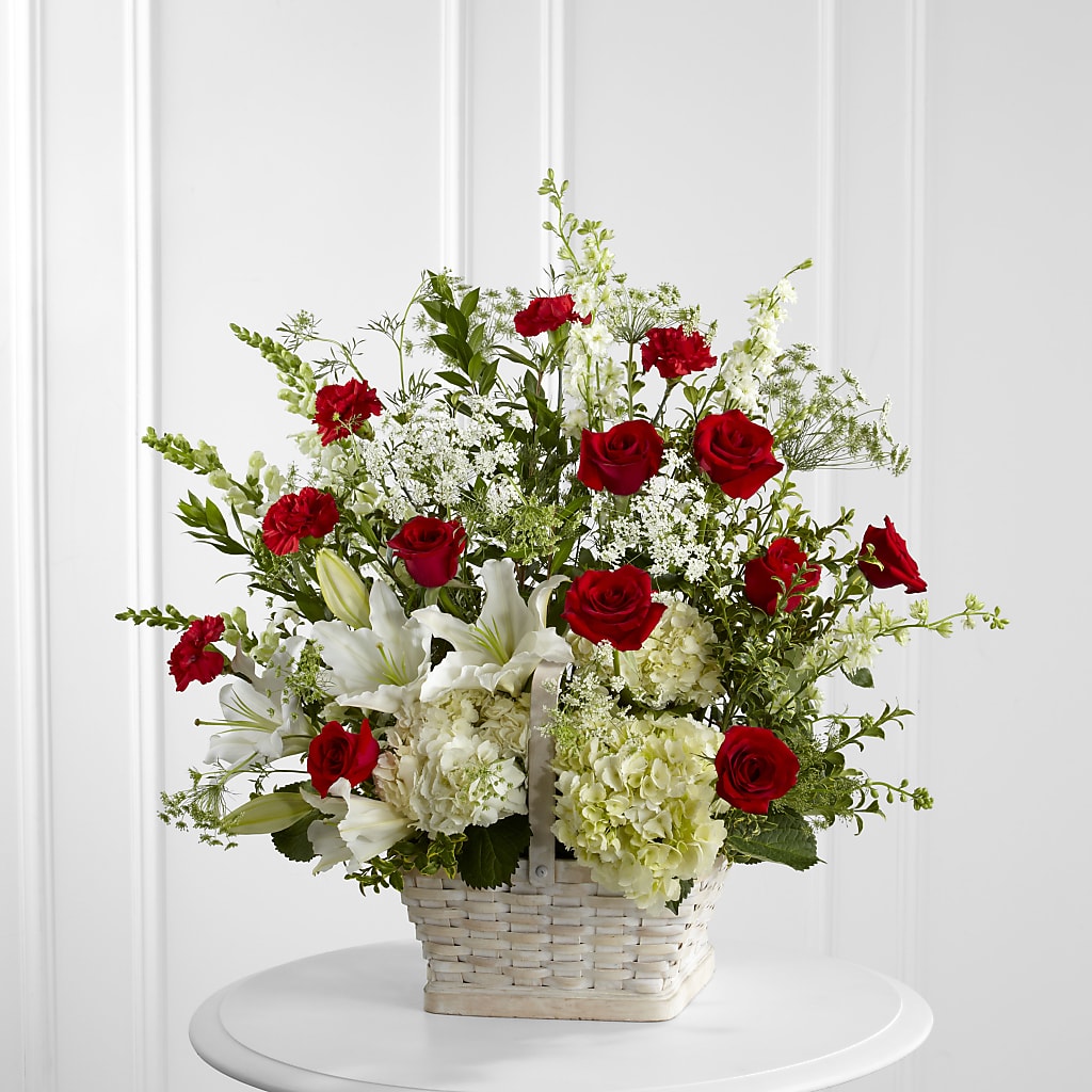 In Loving Memory Arrangement – Still Blooming, Santa Fe TX