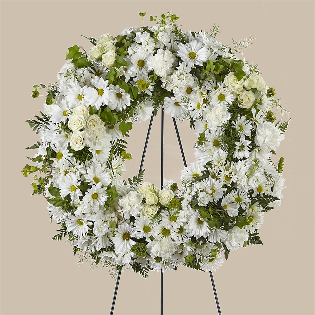 Faithful Wishes Wreath – Still Blooming, Santa Fe TX