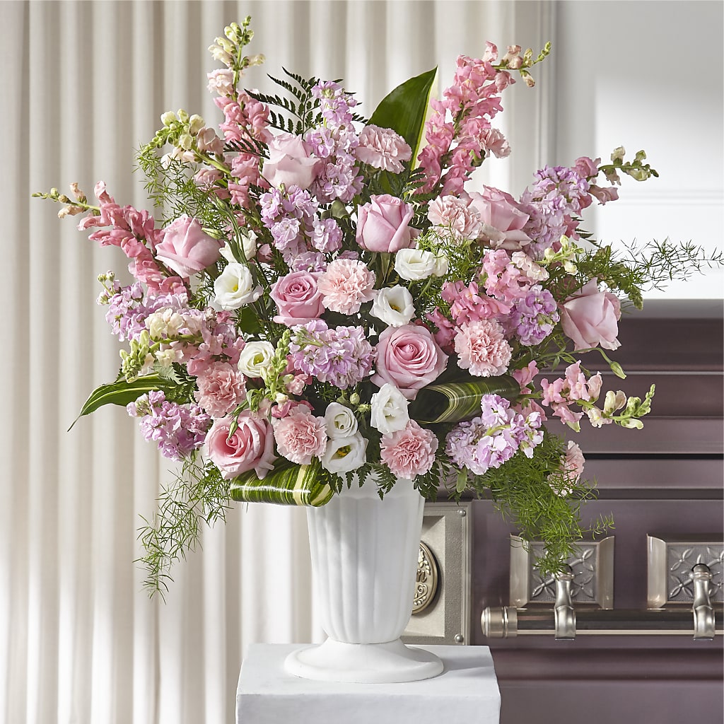 Divine Comfort Arrangement – Still Blooming, Santa Fe TX