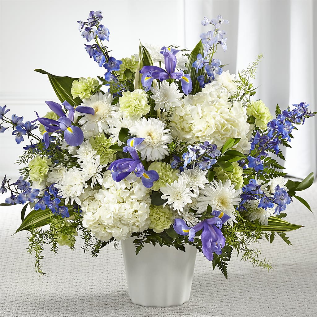 Soft Serenity Floor Basket – Still Blooming, Santa Fe TX
