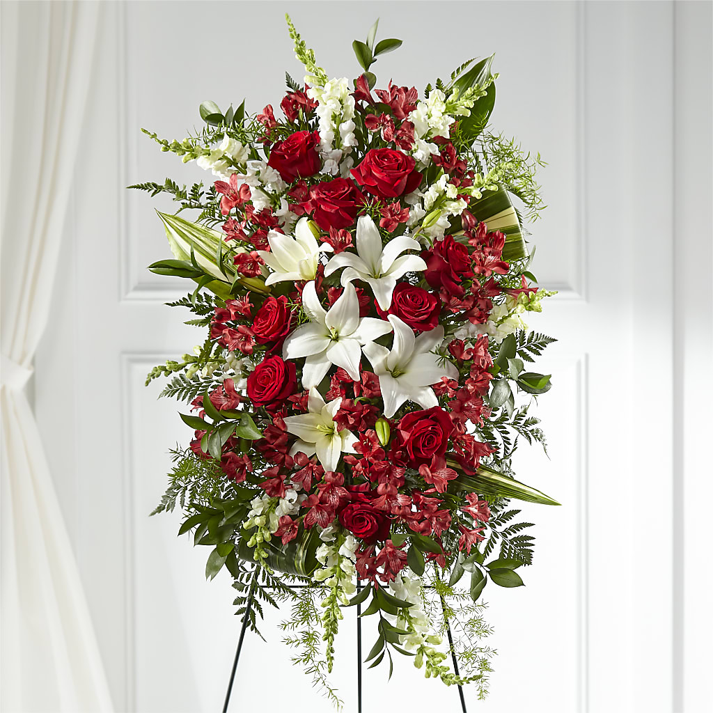 Everlasting Memory Standing Spray – Still Blooming, Santa Fe TX