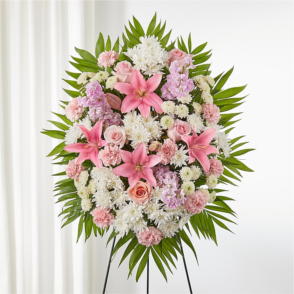 Offering Solace Standing Spray – Still Blooming, Santa Fe TX