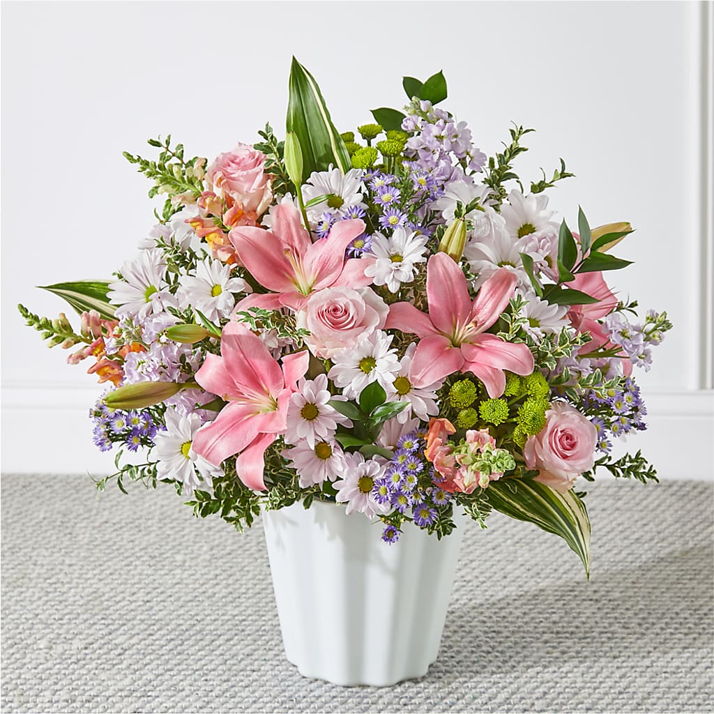 Abundant Compassion Floor Basket – Still Blooming, Santa Fe TX