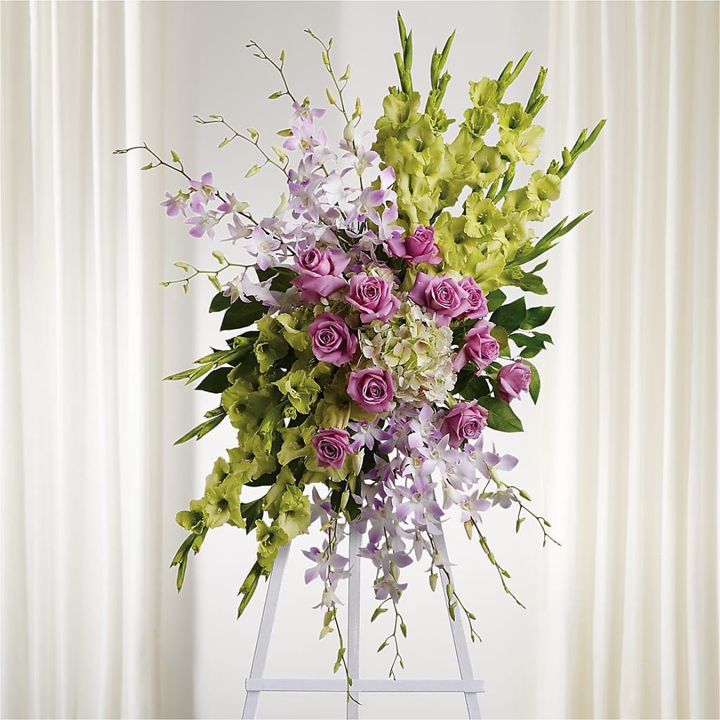 Lasting Legacy Standing Spray – Still Blooming, Santa Fe TX