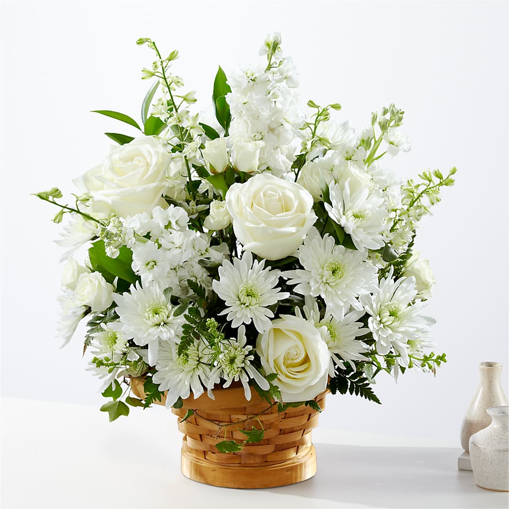 Heartfelt Condolences Arrangement – Still Blooming, Santa Fe TX