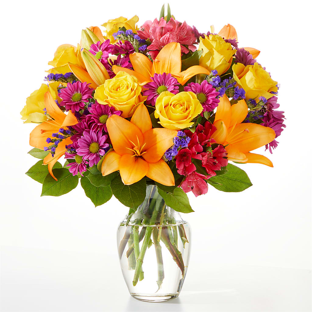 Colorful Visions Bouquet – Still Blooming, Santa Fe TX