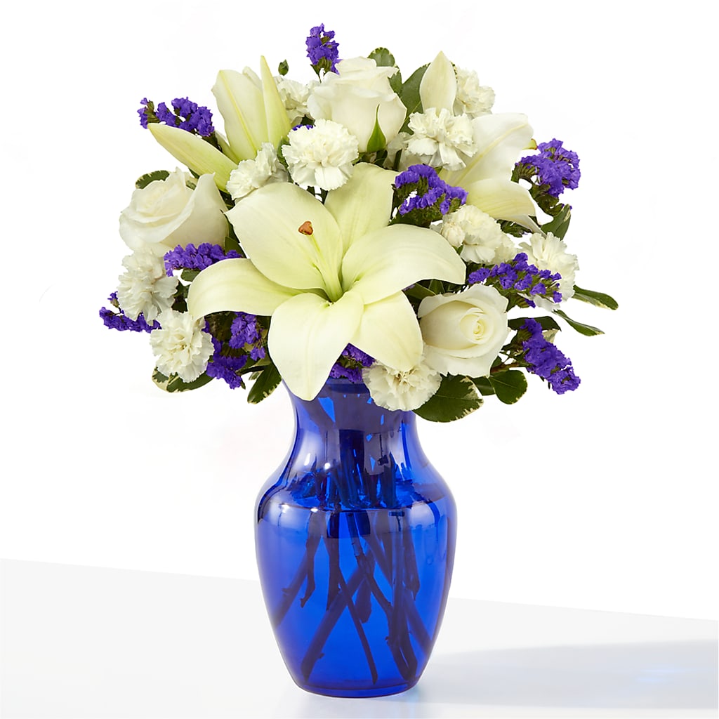 Sapphire Rush Bouquet – Still Blooming, Santa Fe TX