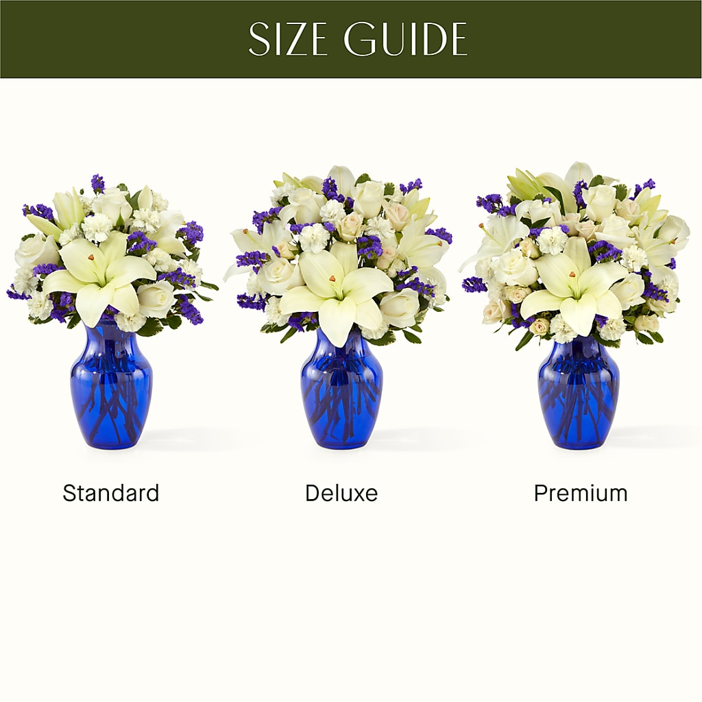 Sapphire Rush Bouquet – Still Blooming, Santa Fe TX