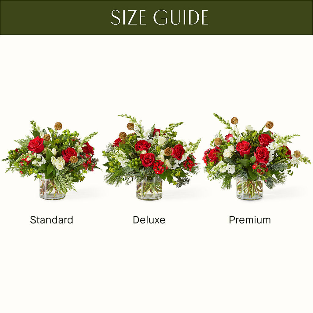 Deck the Halls Bouquet – Still Blooming, Santa Fe TX