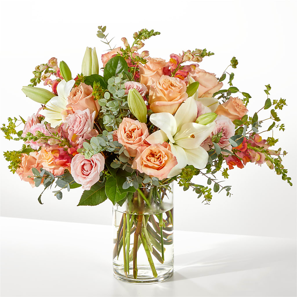 Grapefruit Splash Bouquet – Still Blooming, Santa Fe TX