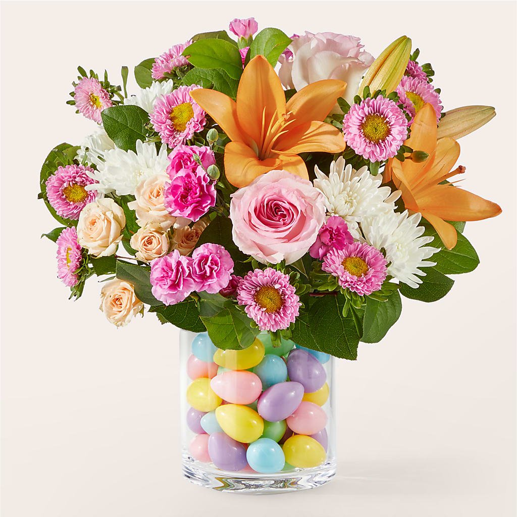 Hop to It Bouquet – Still Blooming, Santa Fe TX
