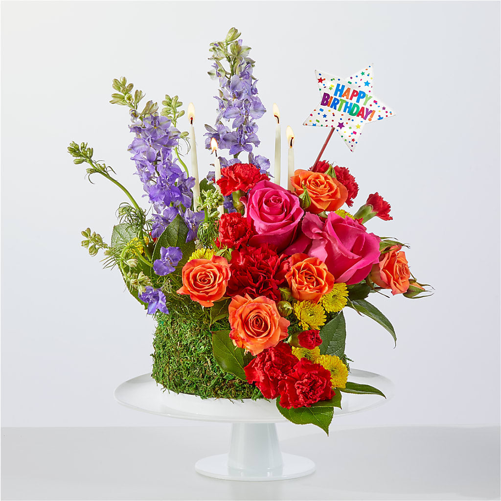 Best Year Yet Floral Cake – Still Blooming, Santa Fe TX