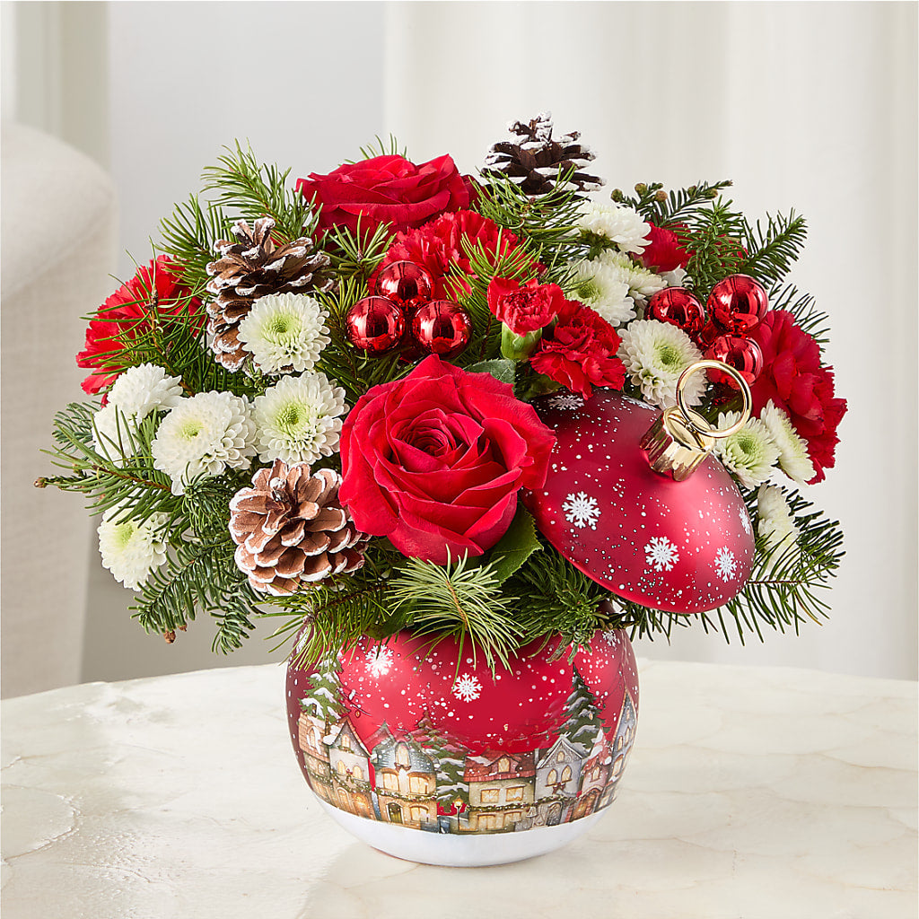 Christmas Carols Ornament –  Still Blooming, Santa Fe TX