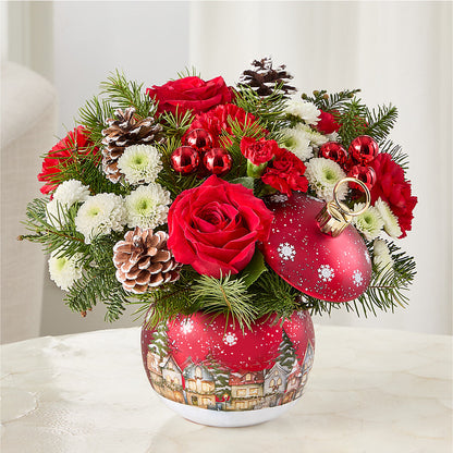 Christmas Carols Ornament –  Still Blooming, Santa Fe TX