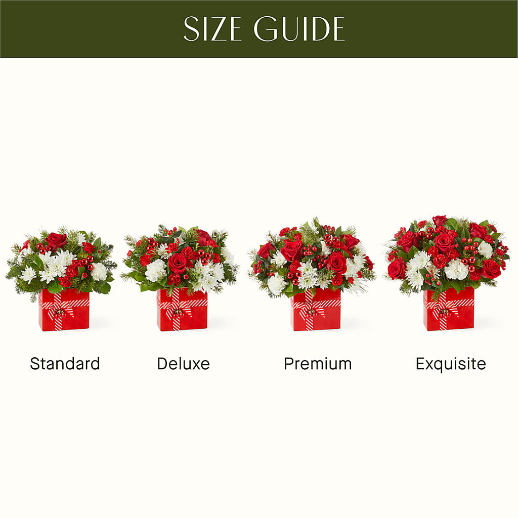 Presents Under the Tree Bouquet –  Still Blooming, Santa Fe TX