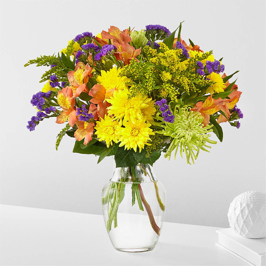Marmalade Skies Bouquet –  Still Blooming, Santa Fe TX