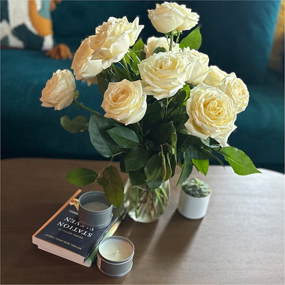 Long Stem Yellow Rose Bouquet –  Still Blooming, Santa Fe TX