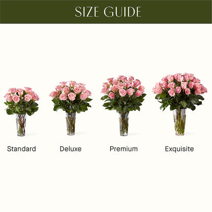 Long Stem Pink Rose Bouquet –  Still Blooming, Santa Fe TX