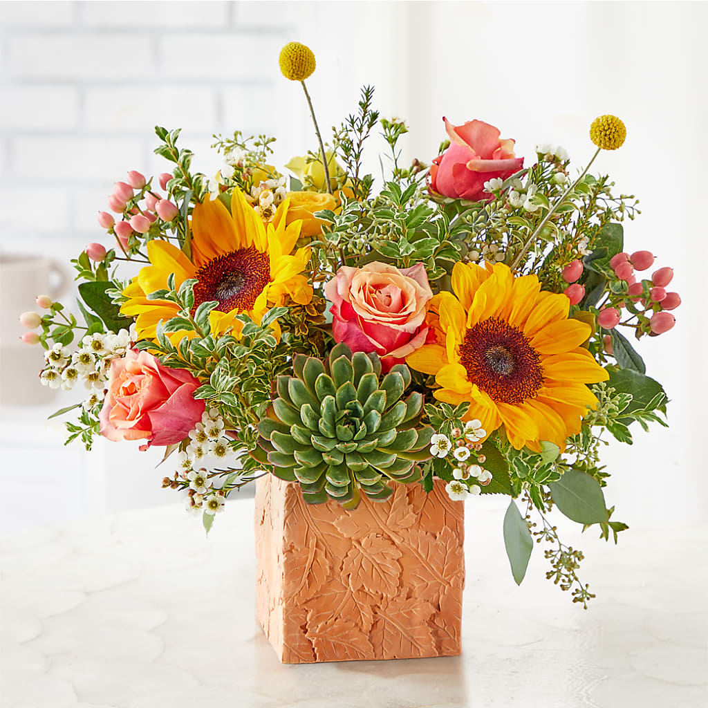Sunflower Season Bouquet –  Still Blooming, Santa Fe TX