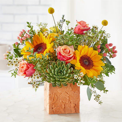 Sunflower Season Bouquet –  Still Blooming, Santa Fe TX