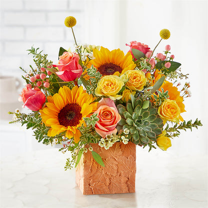Sunflower Season Bouquet –  Still Blooming, Santa Fe TX