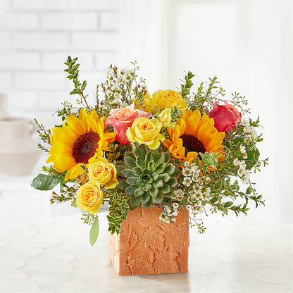 Sunflower Season Bouquet –  Still Blooming, Santa Fe TX