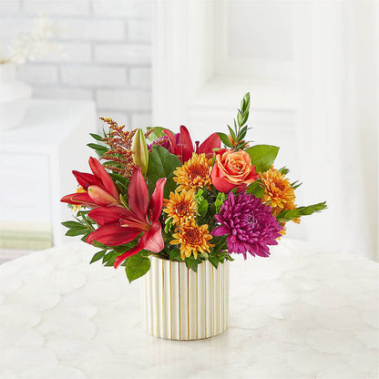 Burgundy Landscape Bouquet –  Still Blooming, Santa Fe TX
