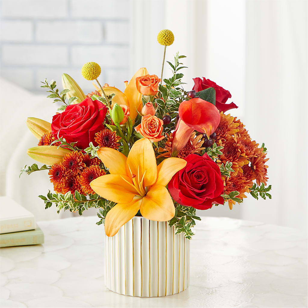 Scarlet Skies Bouquet –  Still Blooming, Santa Fe TX