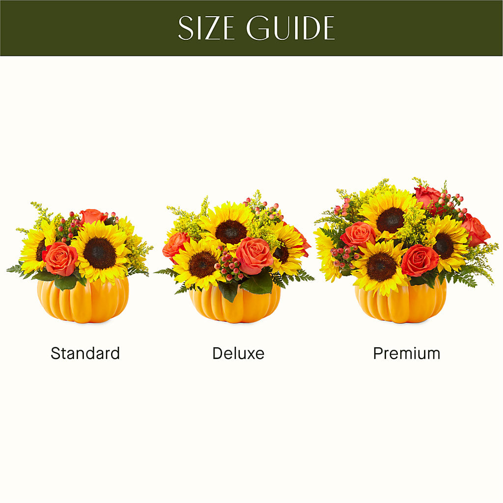 Pick of the Patch Pumpkin Bouquet –  Still Blooming, Santa Fe TX