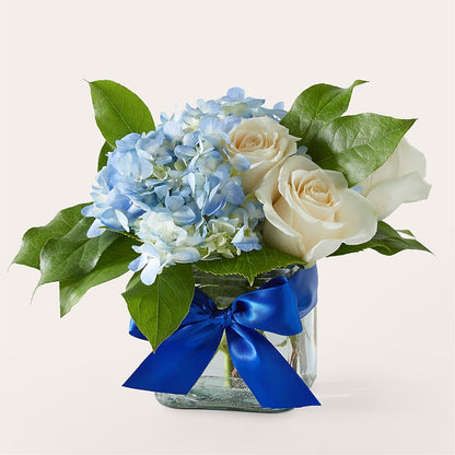 Sky Blue Delight Bouquet –  Still Blooming, Santa Fe TX
