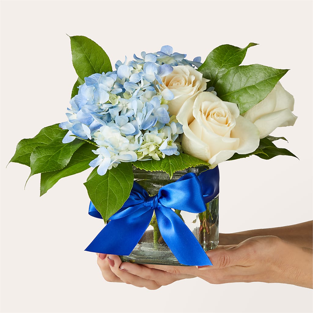 Sky Blue Delight Bouquet –  Still Blooming, Santa Fe TX