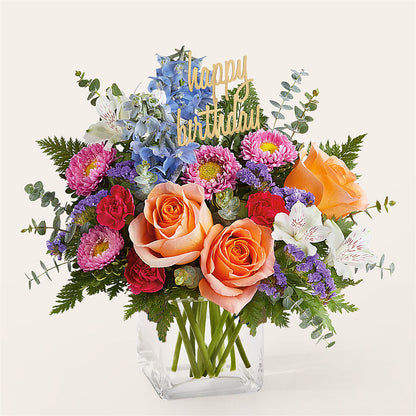 Birthday Bash Bouquet –  Still Blooming, Santa Fe TX