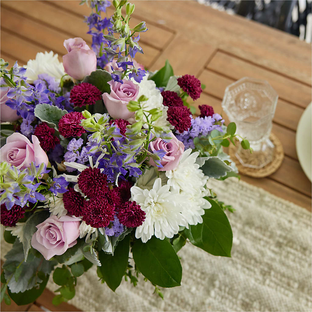 Violet Frost Bouquet –  Still Blooming, Santa Fe TX