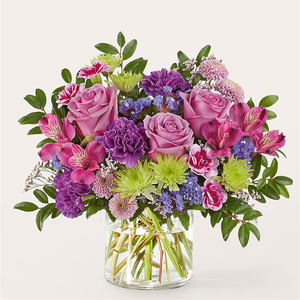 Glass Half Full Bouquet –  Still Blooming, Santa Fe TX